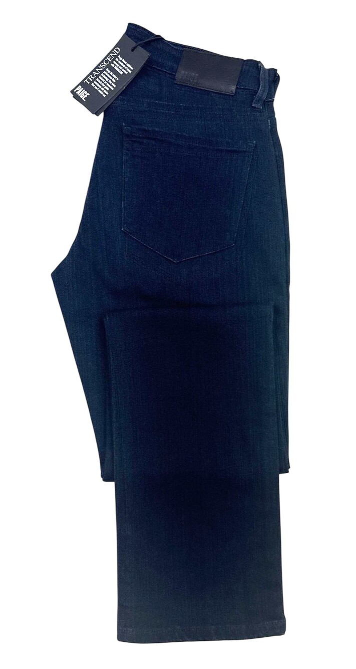Paige Federal Jeans Mens 28 Dark Wash Blue Transcend Slim Fit Stretch Denim